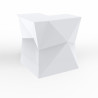 Banque d\'accueil Origami, module d\'angle, Proselec blanc Mat