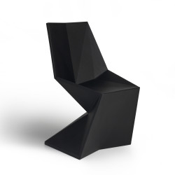 Chaise design Vertex, Vondom noir