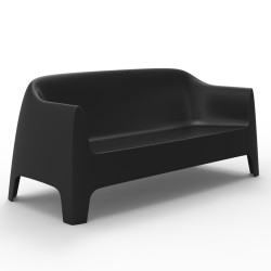 Canapé Solid sofa, Vondom Noir