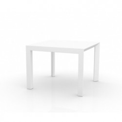 Table Frame Aluminium 100x100xH76 cm, Vondom, blanc, full white