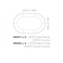 Bar Design Fiesta, module droit 180x80xH115cm, Vondom, blanc