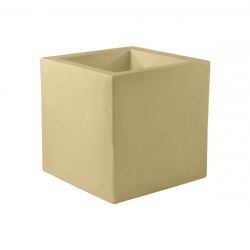 Pot Cubo 40x40x40 cm, simple paroi, Vondom, beige
