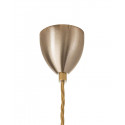 Suspension Rowan Nacré Caméléon, diamètre 15,5 cm, Ebb & Flow, douille et câble dorés
