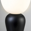 Lampe Buddy diamètre 36cm, Belid, Opal et Noir