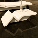 Table basse design Rest Tumbona, Vondom noir