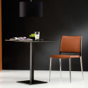 Pied de table Inox 4402, aluminium, revêtement noir, Pedrali