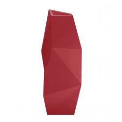 Pot design Faz, modèle Haut, 44x49xH110 cm, Vondom, rouge