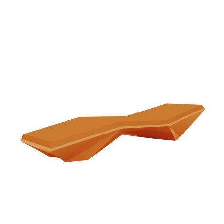 Chaise longue design Faz, Vondom, orange