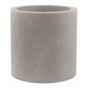 Pot Cylindre diamètre 40 x hauteur 40 cm, simple paroi, Vondom taupe