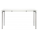 S1196/1 Table pliante design Thonet, structure chrome, taille 140x70cm
