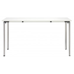S1196/2 Table pliante design Thonet, structure chrome, taille 140x70cm