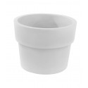 Pot Vaso diamètre 80 x hauteur 61 cm, simple paroi, Vondom blanc