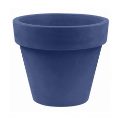 Pot Maceta diamètre 80 x hauteur 69 cm, simple paroi, Vondom bleu marine