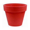 Pot Maceta diamètre 200 x hauteur 172 cm, simple paroi, Vondom rouge