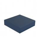 Pouf canapé outdoor design Pixel bleu marine, Vondom, tissu Glad Eclipse 1023