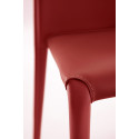 Chaise design Miss, Midj rouge