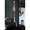 Lampe applique pendentif Smykke Doré fumé, diamètre 12,5 cm, Ebb & Flow, accessoires dorés